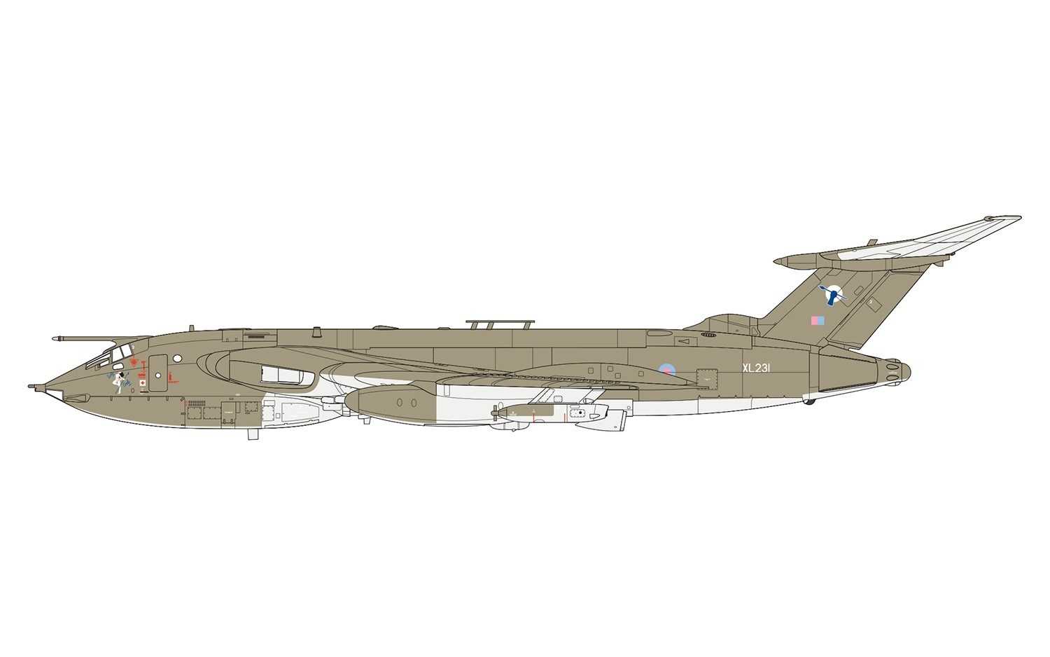 Classic Kit letadlo A12009 - Handley Page Victor K.2/SR.2 (1:72)
