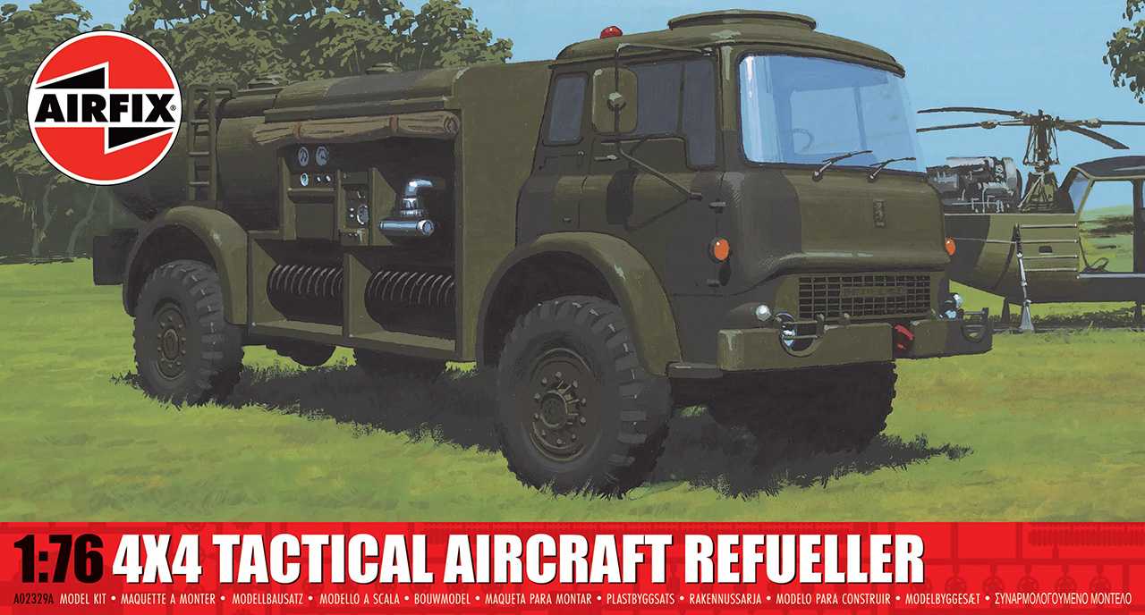 Classic Kit military A02329A - 4x4 Tactical Aircraft Refueller (1:76)