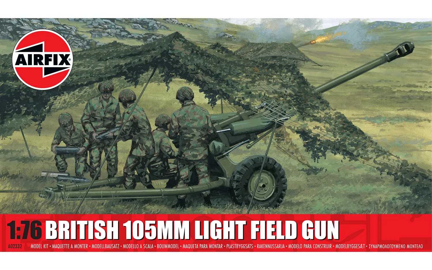 Classic Kit military A02332 - British 105mm Light Field Gun (1:76)