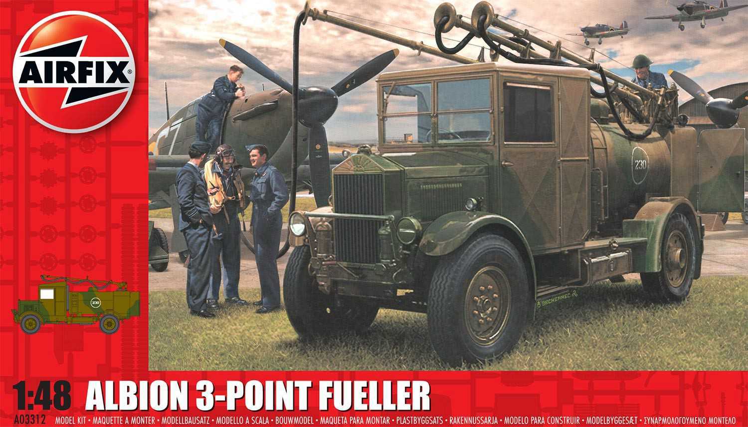 Classic Kit military A03312 - Albion Fueller (1:48) - nová forma