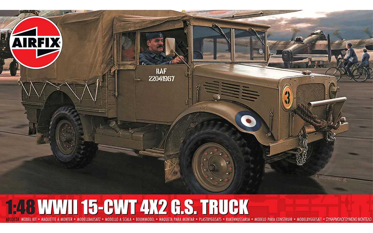 Classic Kit military A03313A - WWII RAF 15-cwt 4 x 2 G.S. Truck (1:48)