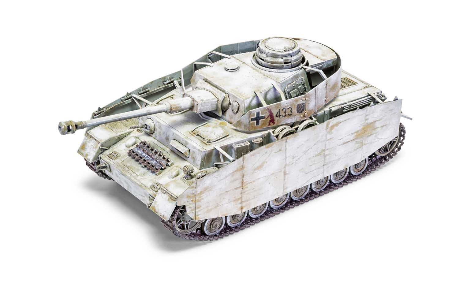 Classic Kit tank A1351 - Panzer IV Ausf.H, Mid Version (1:35)