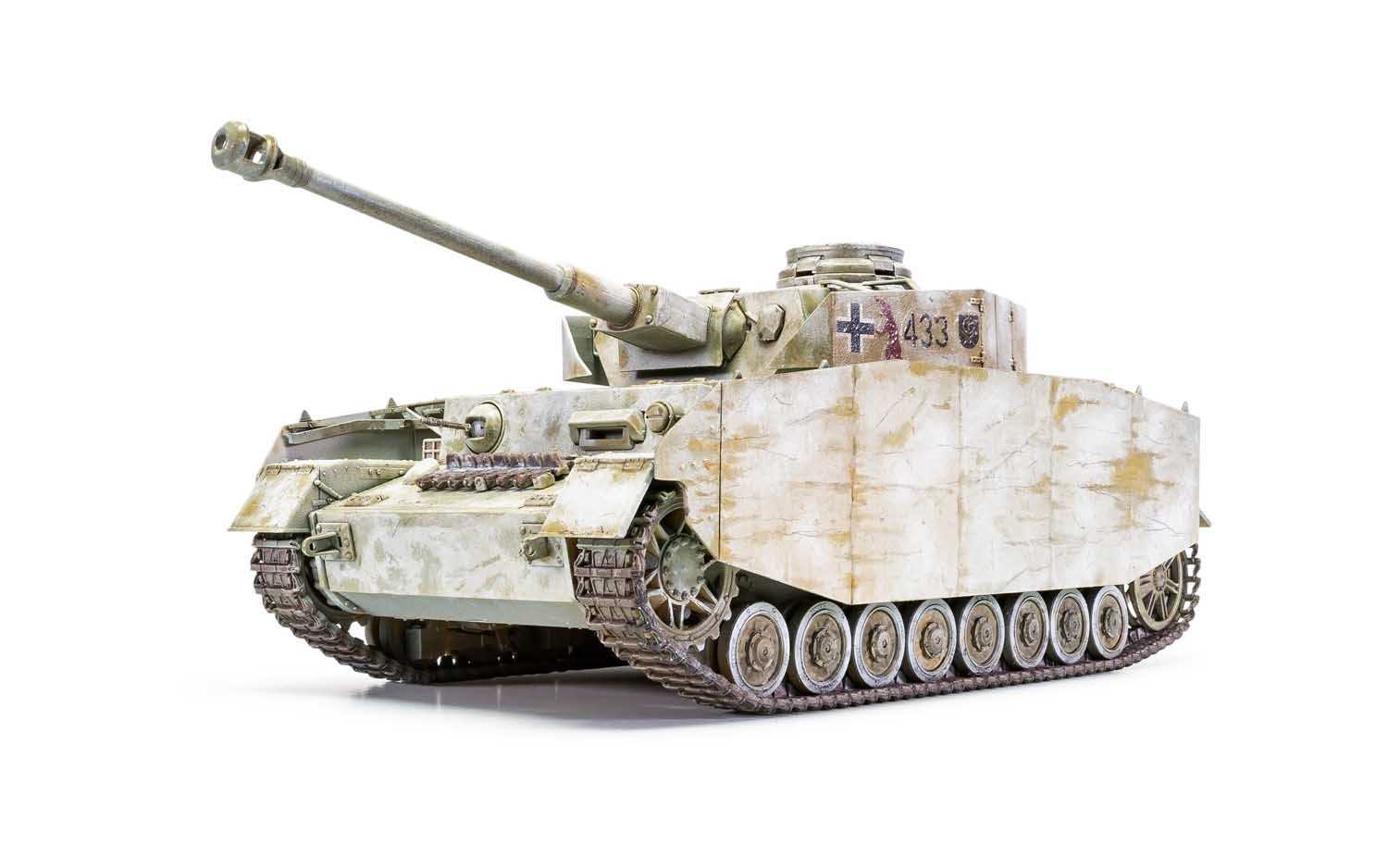 Classic Kit tank A1351 - Panzer IV Ausf.H, Mid Version (1:35)