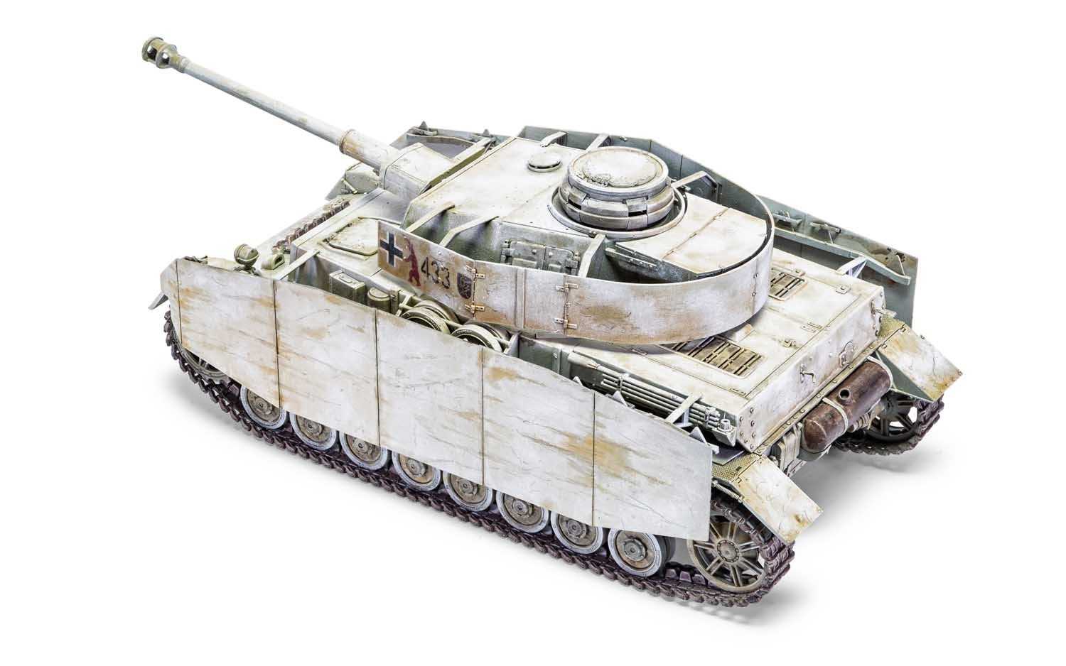 Classic Kit tank A1351 - Panzer IV Ausf.H, Mid Version (1:35)