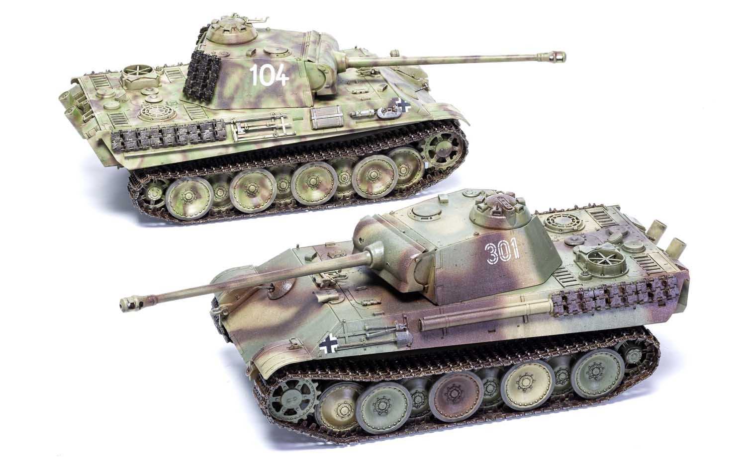 Classic Kit tank A1352 - Panther Ausf G. (1:35)