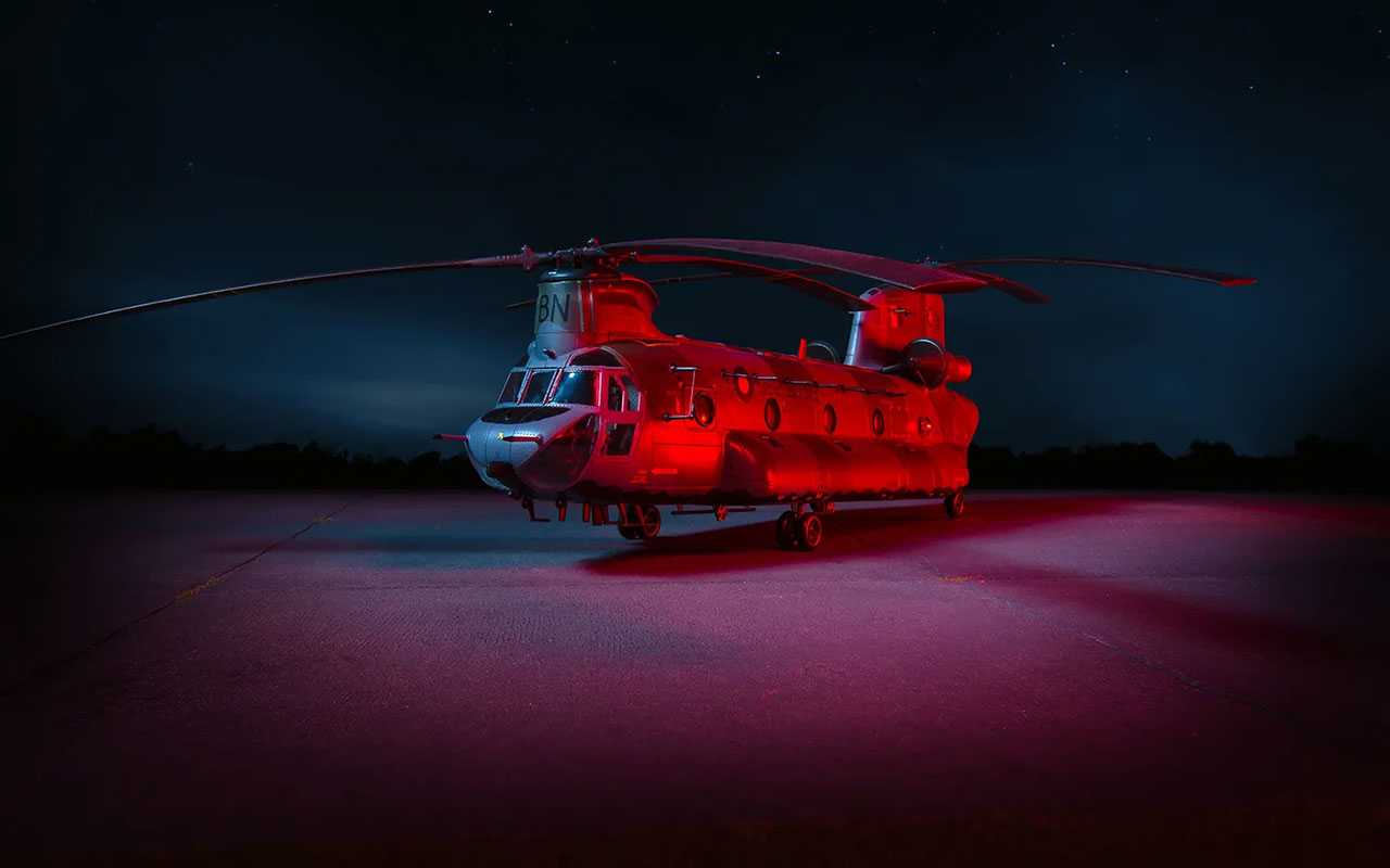 Classic Kit vrtulník A06023 - Boeing Chinook HC.1 (1:72)