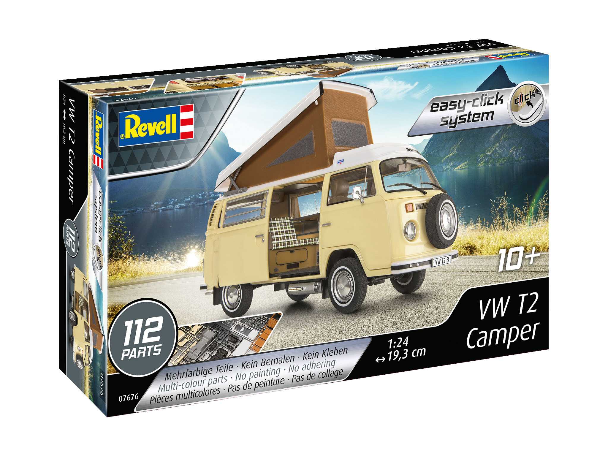 EasyClick auto 07676 - VW T2 Camper (1:24)