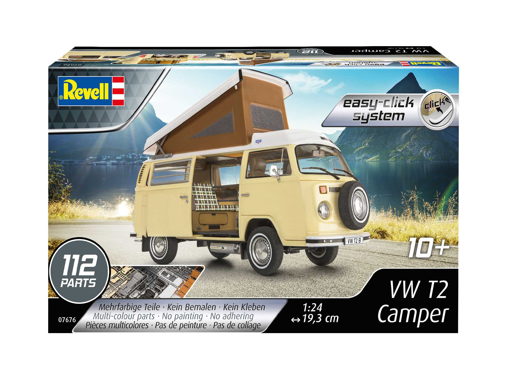 EasyClick auto 07676 - VW T2 Camper (1:24)