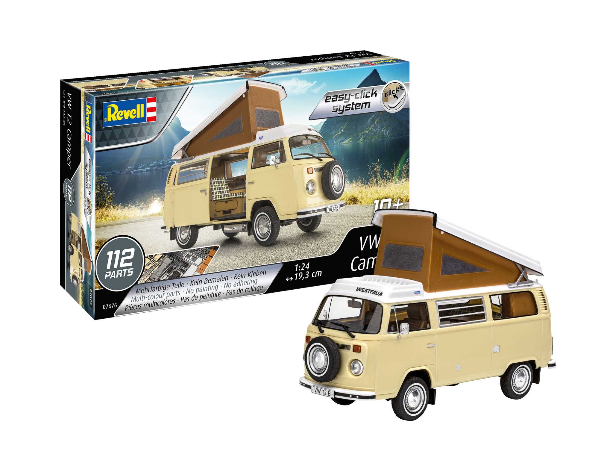 EasyClick auto 07676 - VW T2 Camper (1:24)
