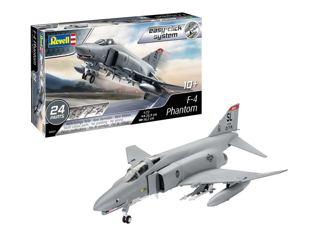 EasyClick letadlo 03651 - F-4 Phantom (1:72)