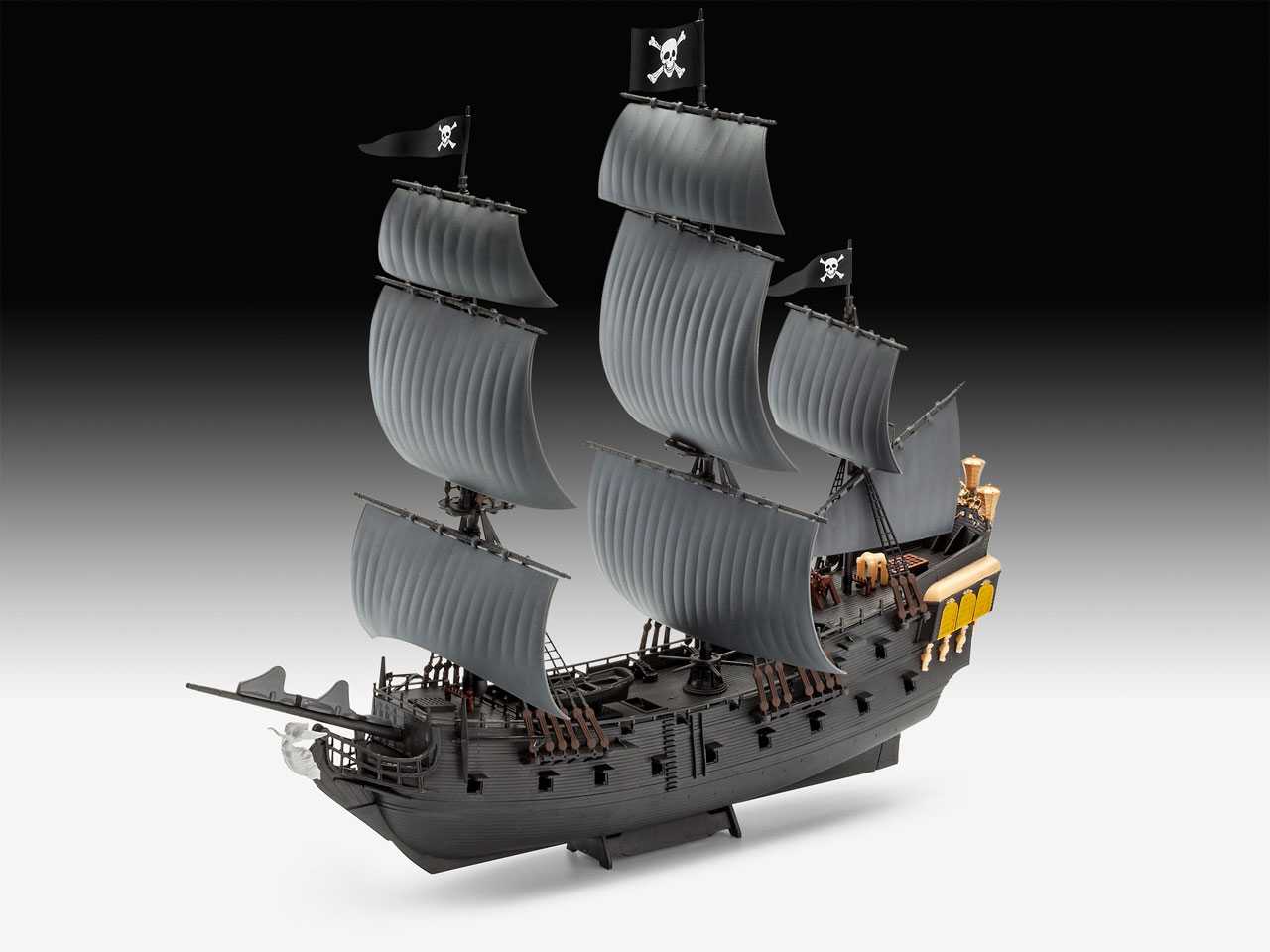 EasyClick loď 05499 - Black Pearl (1:150)