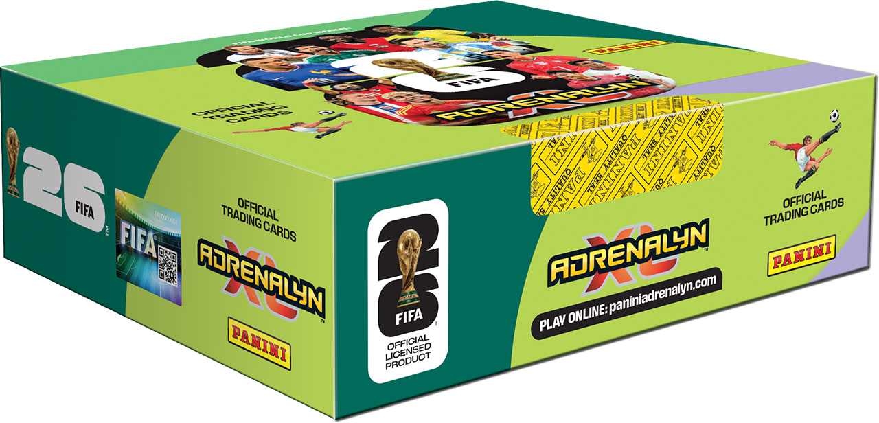 FIFA WORLD CUP 2026 - ADRENALYN - karty - BOX (24 ks)