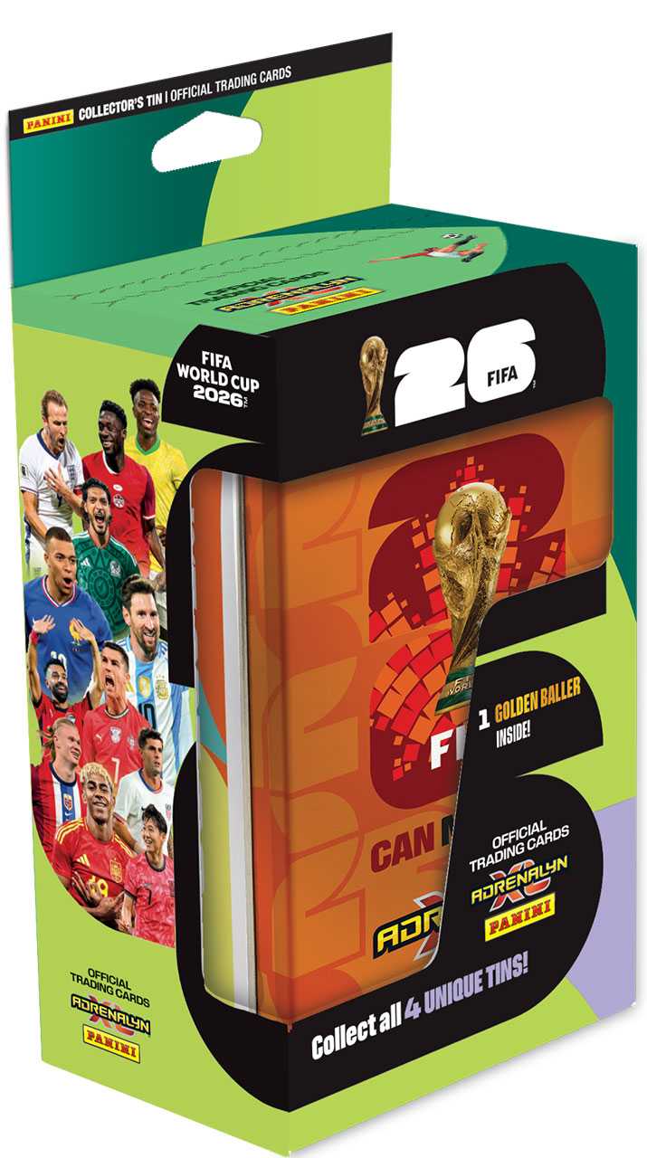 FIFA WORLD CUP 2026 - ADRENALYN - plechová krabička CLASSIC