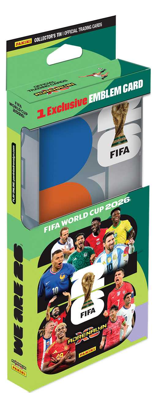 FIFA WORLD CUP 2026 - ADRENALYN - plechová krabička PENCIL