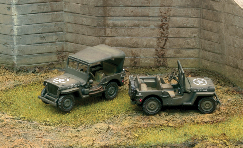 Fast Assembly military 7506 - 1/4 Ton 4x4 TRUCK (1:72)