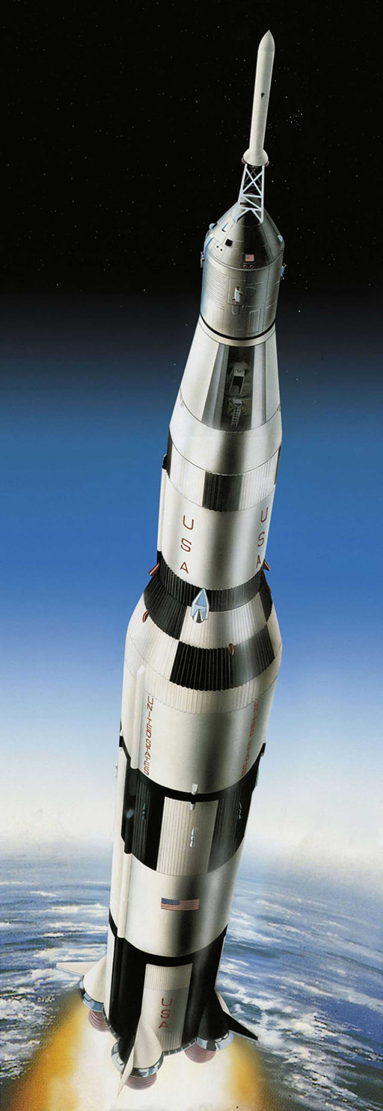Gift-Set 03704 - Apollo 11 Saturn V Rocket (50 Years Moon Landing) (1:96)