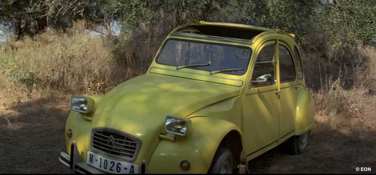 Gift-Set James Bond 05663 - "For Your Eyes Only" Citroen 2 CV (1:24)