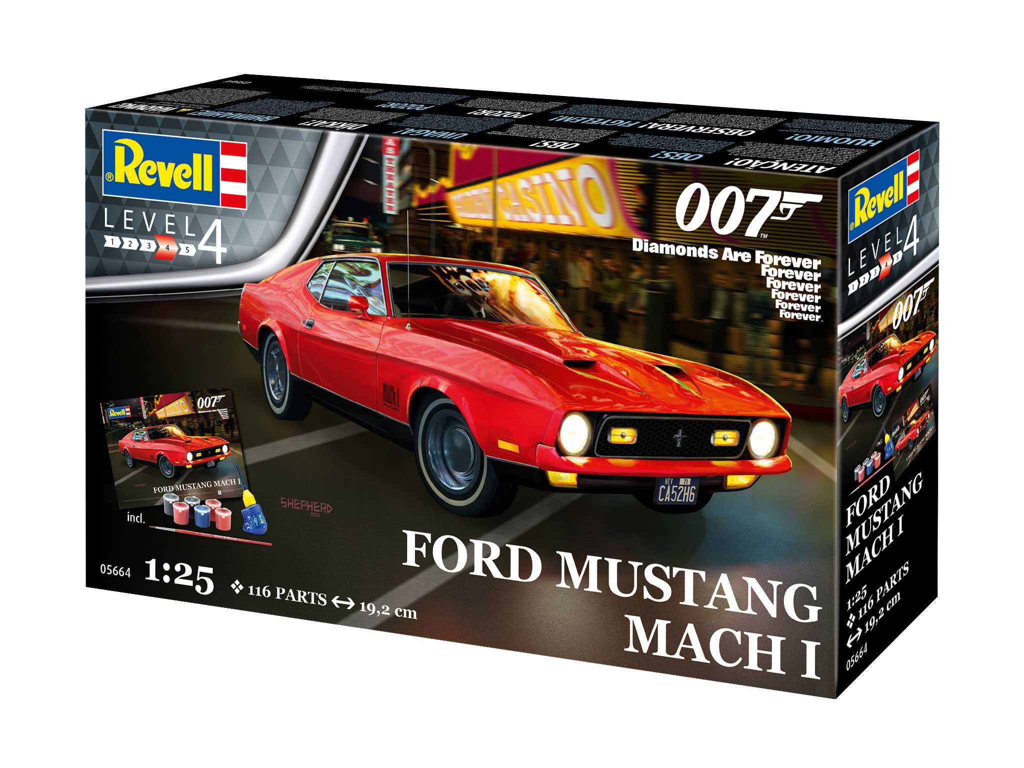 Gift-Set James Bond 05664 - "Diamonds Are Forever" Ford Mustang I (1:25)