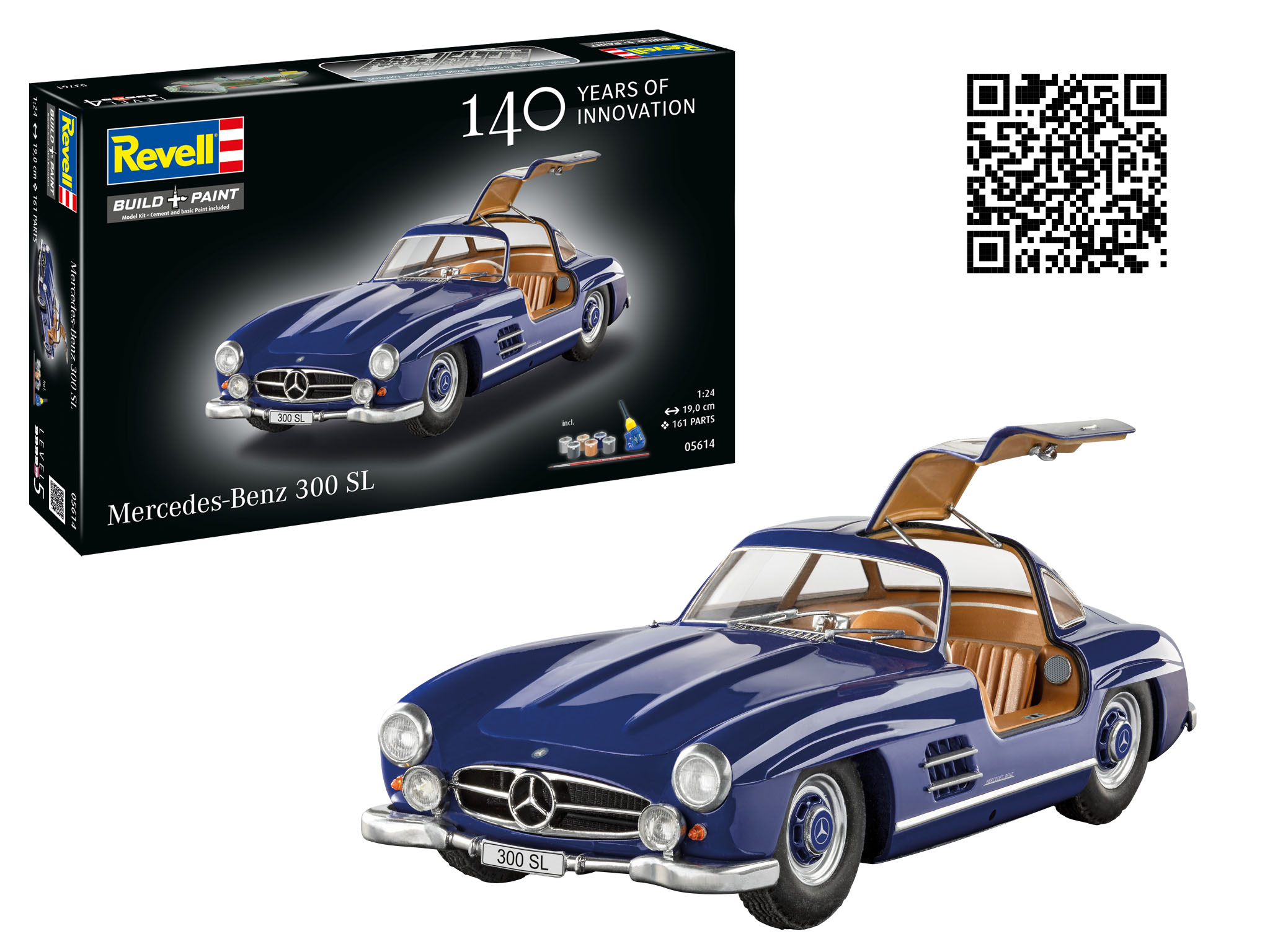 Gift-Set auto 05614 - Mercedes-Benz 300 SL (100th Anniversary) (1:24)