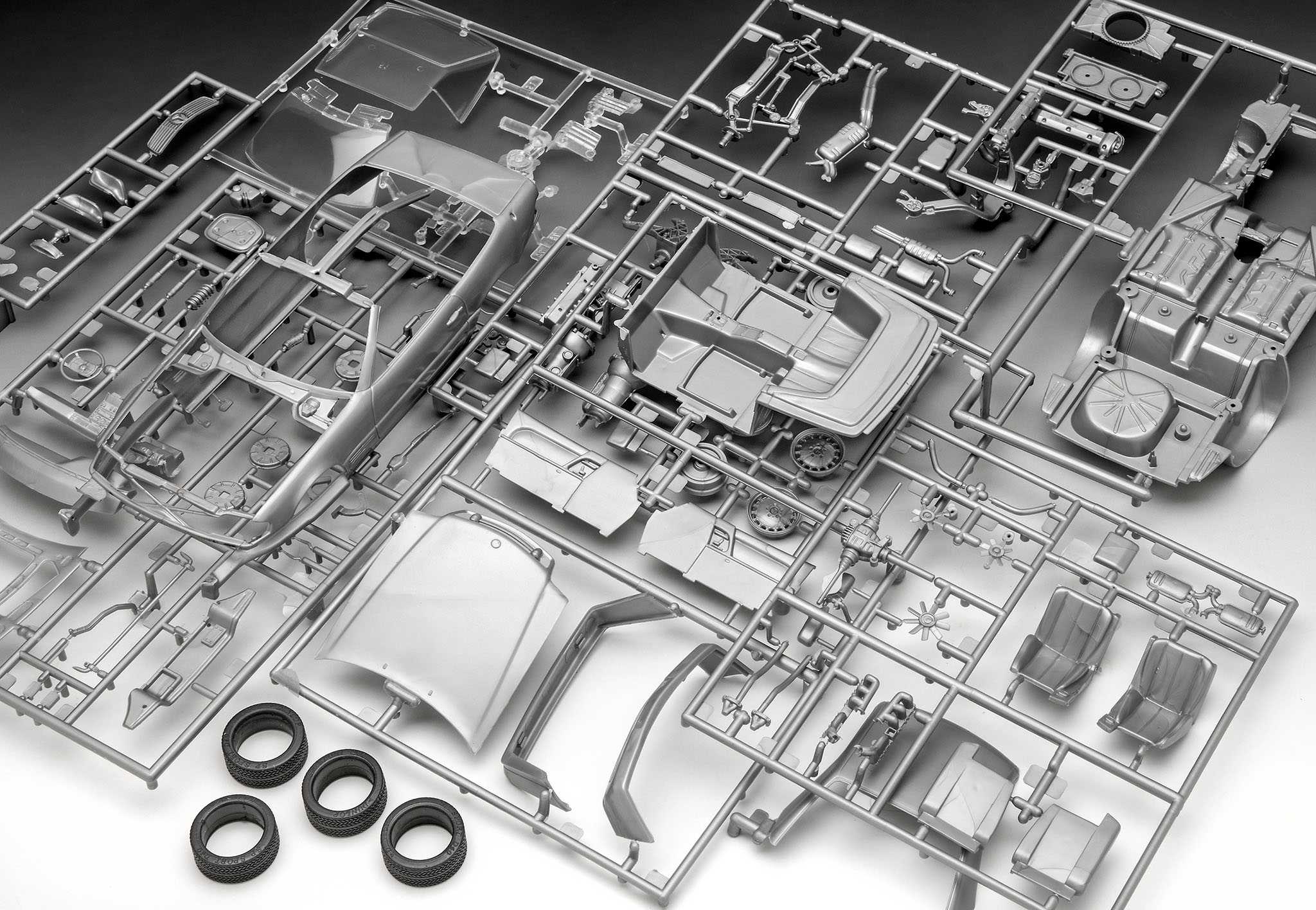 Gift-Set auto 05615 - Mercedes-Benz 300 SL-24 Coupé (100th Anniversary) (1:24)