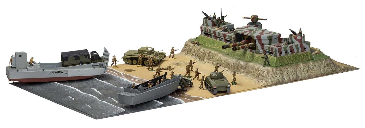 Gift Set diorama A50162A - D-Day 75th Anniversary Operation Overlord (1:76)