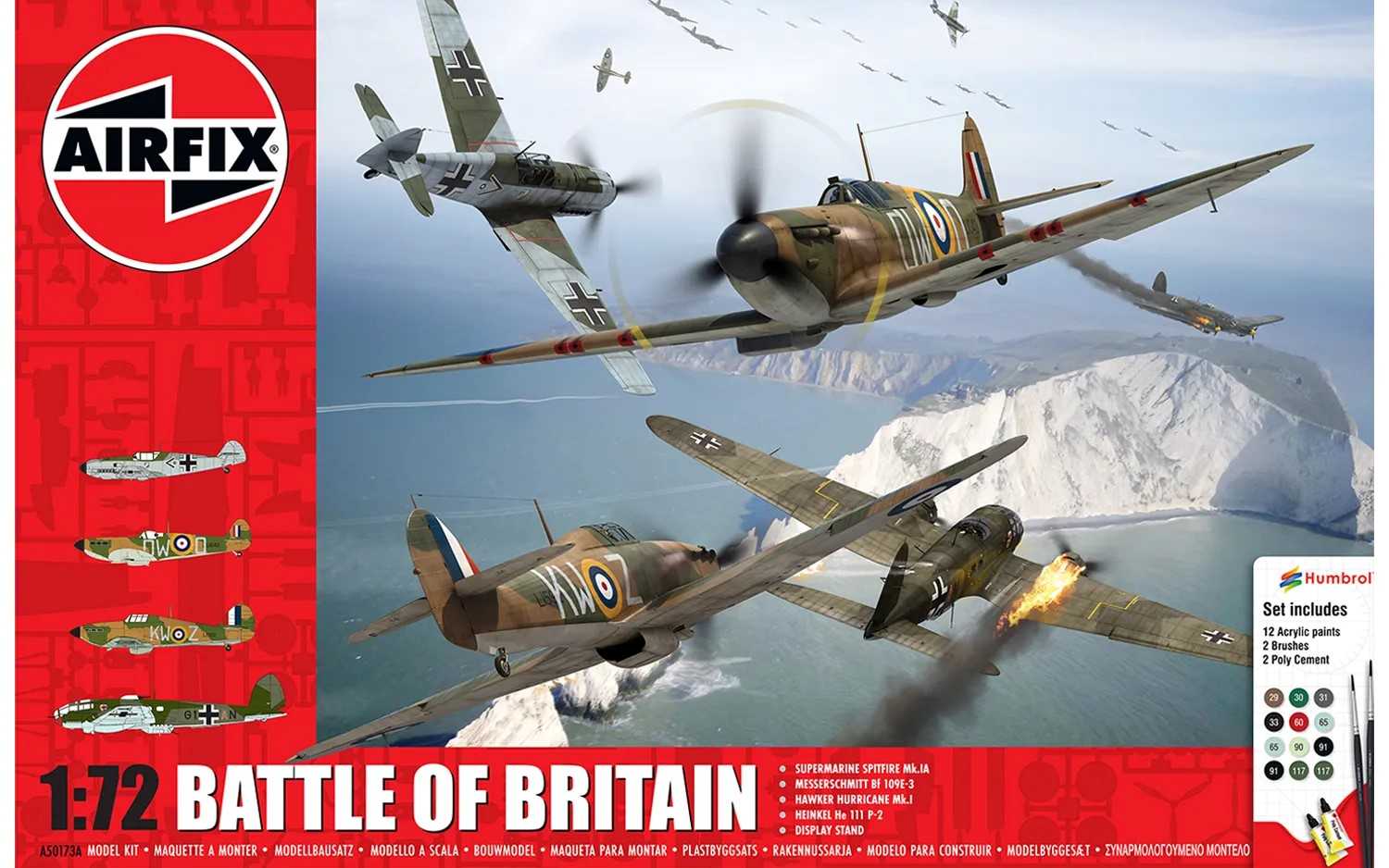 Gift Set letadla A50173A - Battle of Britain (1:72)