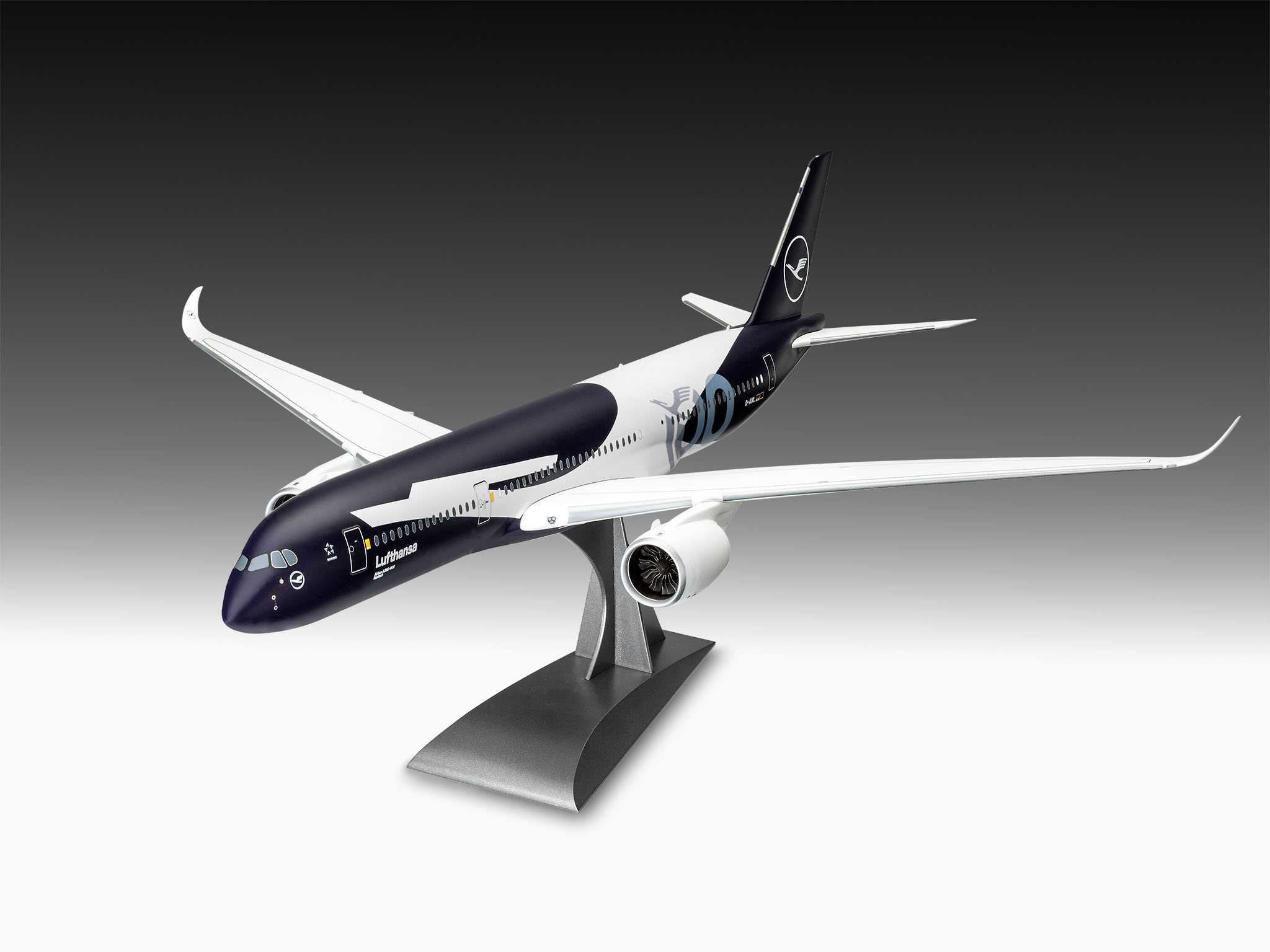 Gift-Set letadlo 05612 - A350-900 - Lufthansa (100th Anniversary) (1:144)