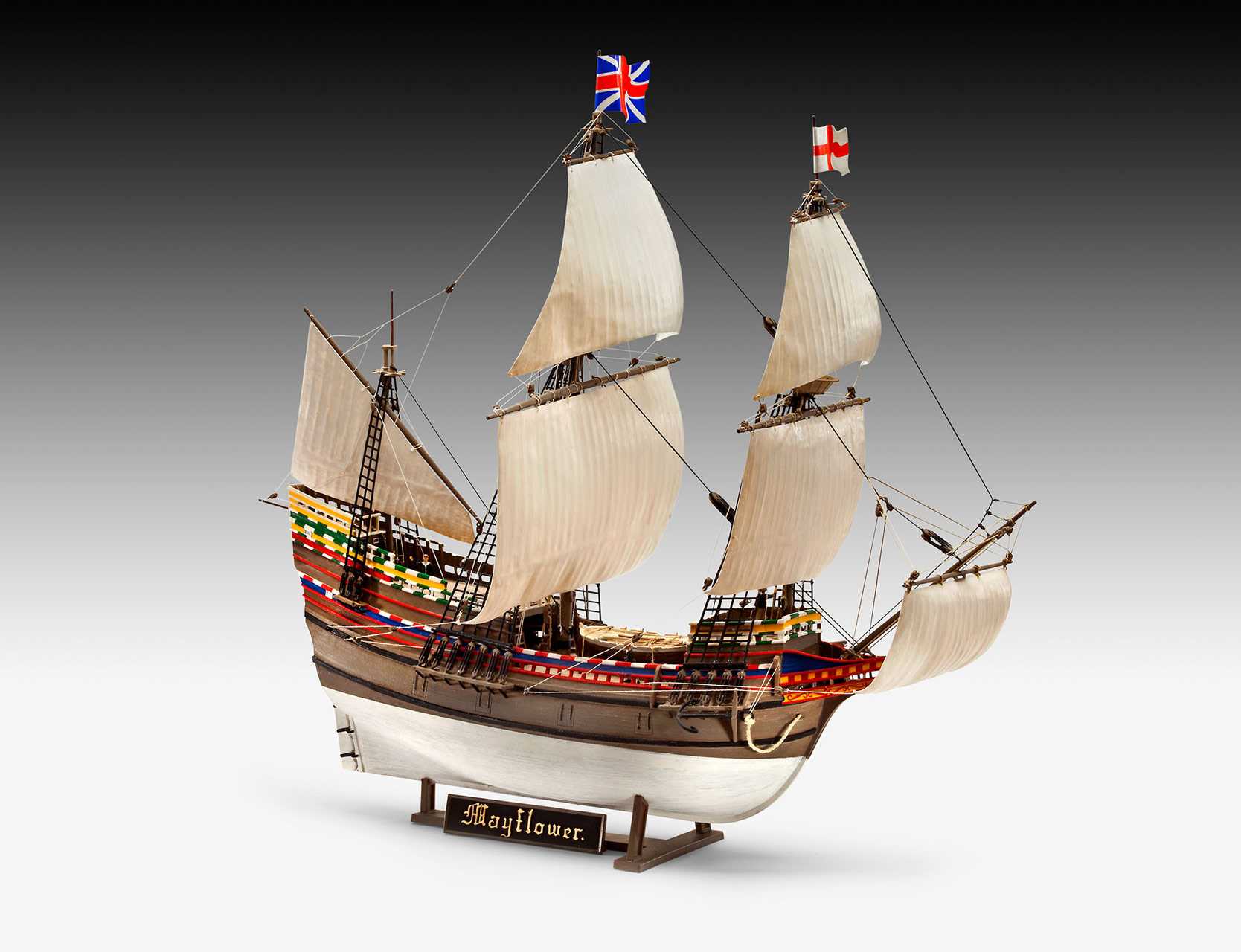 Gift-Set loď 05684 - Mayflower 400th Anniversary (1:83)