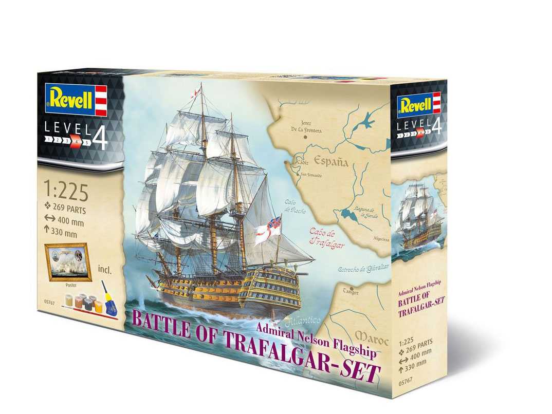 Gift-Set loď 05767 - "Battle of Trafalgar" (1:225)