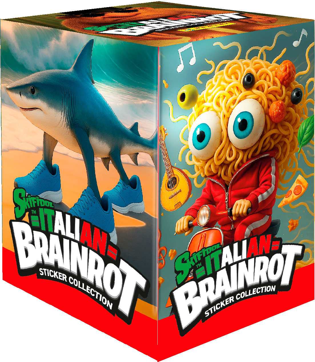 ITALIAN BRAINROT - samolepky