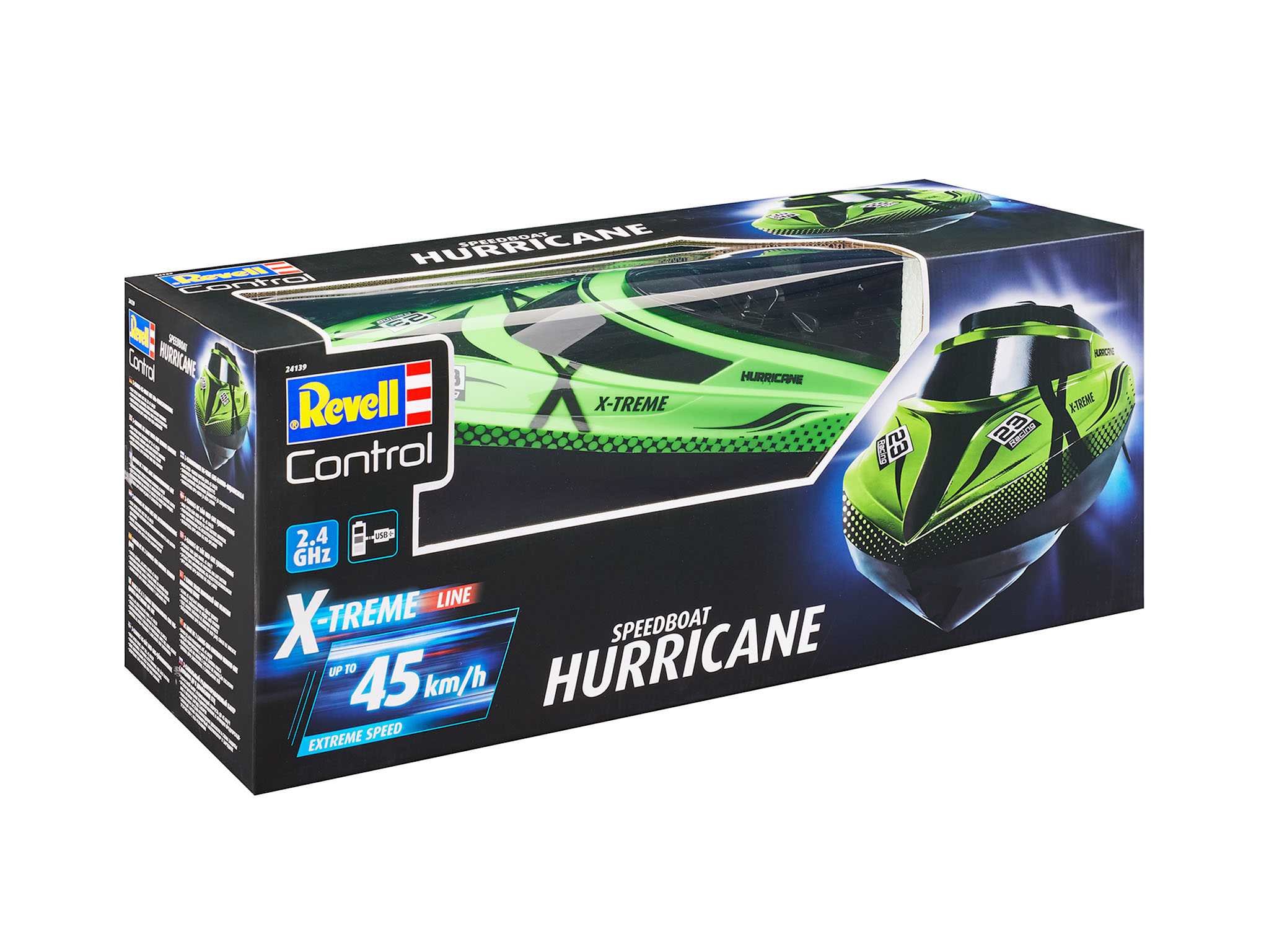 Loď REVELL X-treme 24139 - Speedboat Hurricane