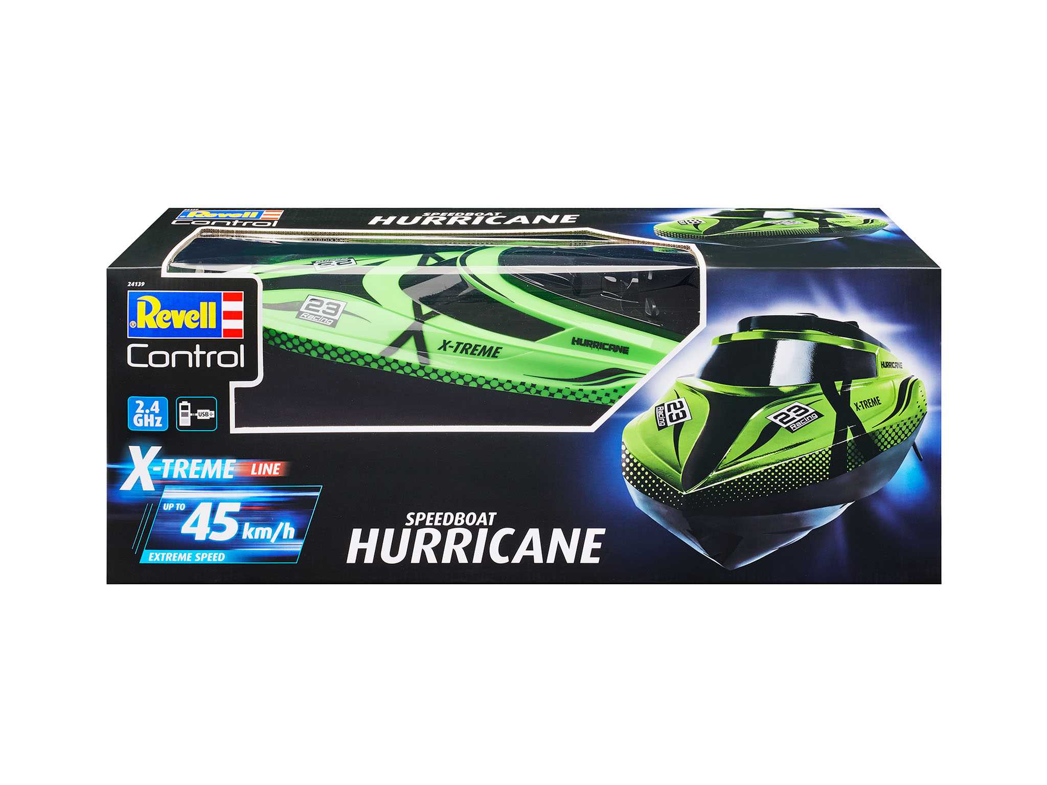 Loď REVELL X-treme 24139 - Speedboat Hurricane