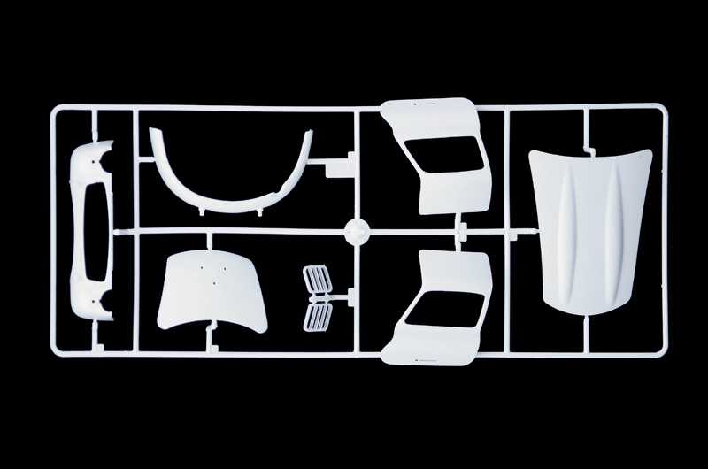 Model Kit auto 3612 - Mercedes-Benz 300 SL Gullwing (1:16)