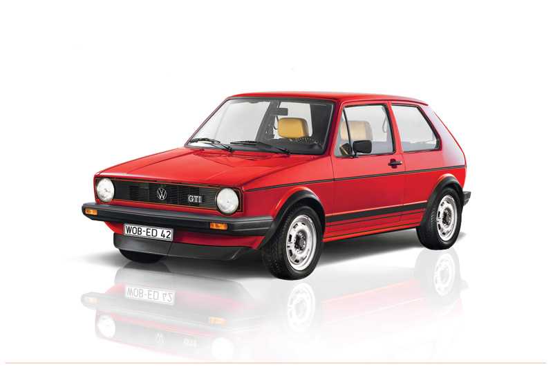 Model Kit auto 3622 - VW Golf GTI Rabbit (1:24)