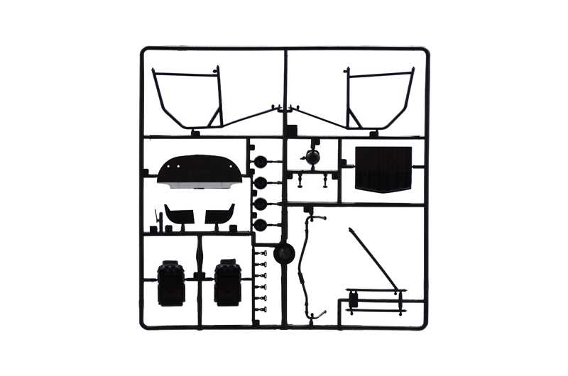 Model Kit auto 3632 - Mercedes-Benz 450SLC Rallye Bandama 1979 (1:24)