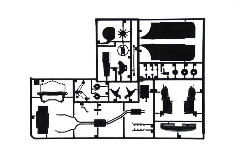 Model Kit auto 3632 - Mercedes-Benz 450SLC Rallye Bandama 1979 (1:24)