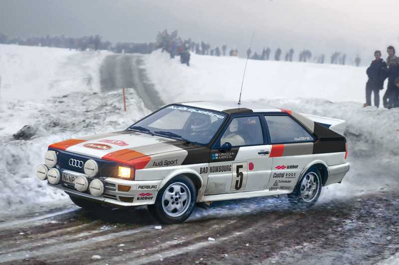Model Kit auto 3642 - Audi Quattro Rally (1:24)