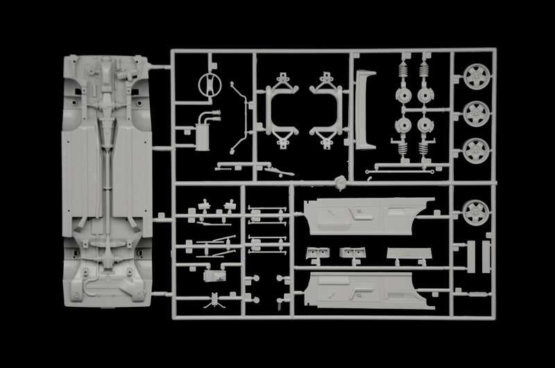 Model Kit auto 3642 - Audi Quattro Rally (1:24)