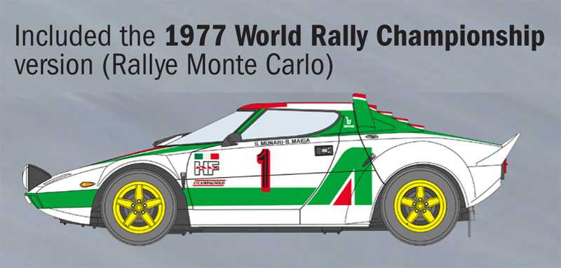 Model Kit auto 3654 - LANCIA STRATOS HF (1:24)