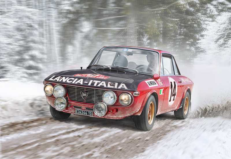 Model Kit auto 3670 - Lancia Fulvia HF (1:24)