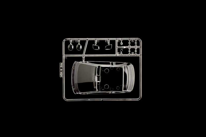 Model Kit auto 3674 - 500 Abarth (2008) (1:24)