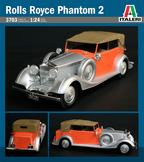 Model Kit auto 3703 - ROLLS ROYCE PHANTOM II (1:24)