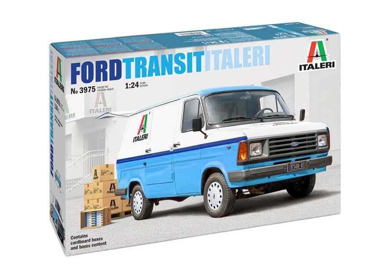 Model Kit auto 3975 - Ford Tranzit "Italeri" (1:24)