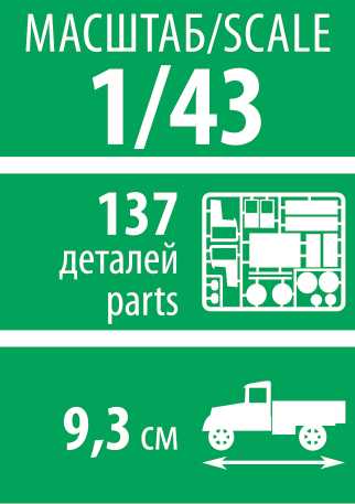 Model Kit auto 43007 - UAZ-469 (1:43)