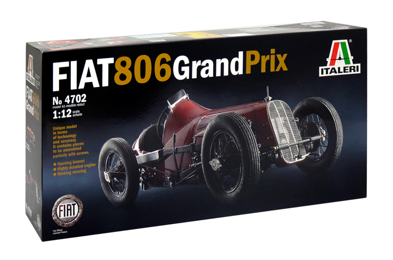 Model Kit auto 4702 - FIAT 806 GRAND PRIX (1:12)