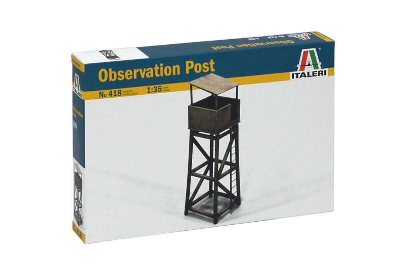 Model Kit budova 0418 - OBSERVATION POST (1:35)