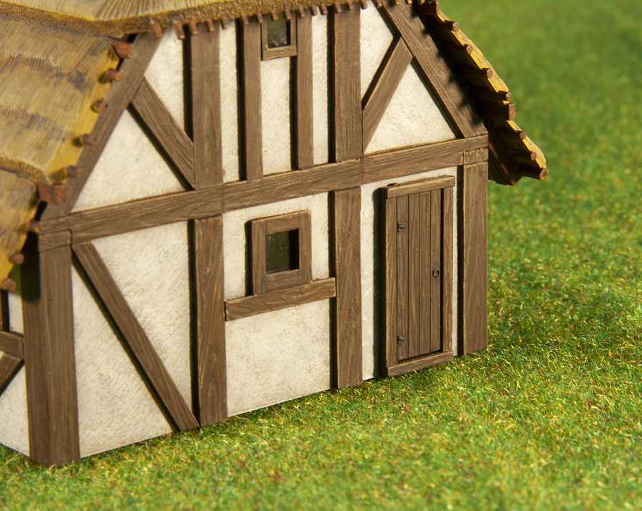 Model Kit budova 8532 - Thatched Country House (1:72)