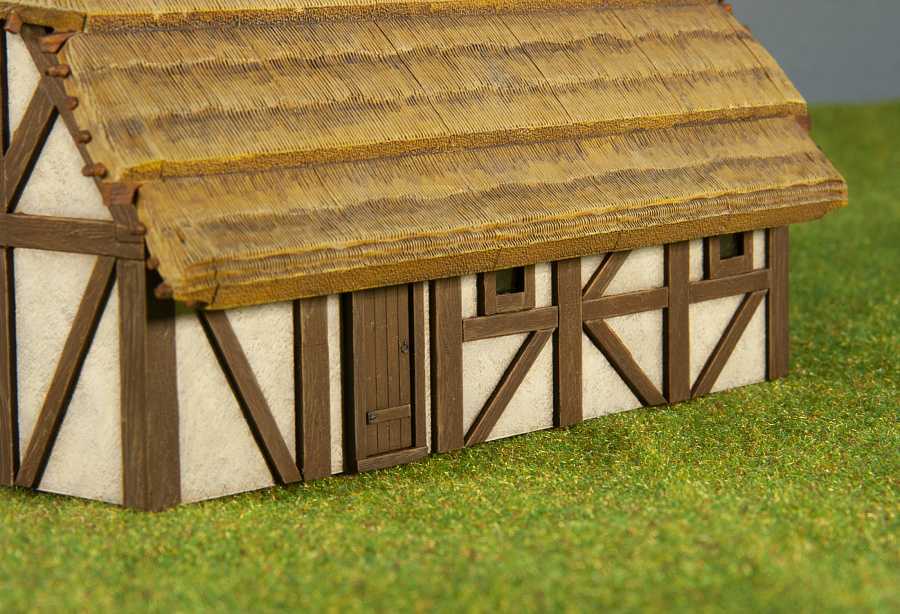 Model Kit budova 8532 - Thatched Country House (1:72)