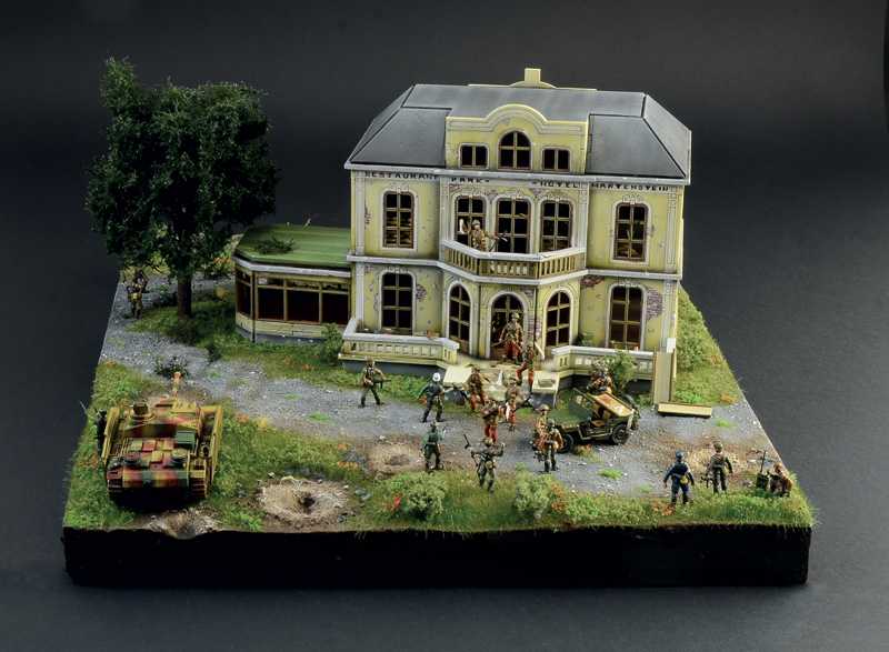Model Kit diorama 6107 - Market Garden: Hotel Hartenstein (1:72)