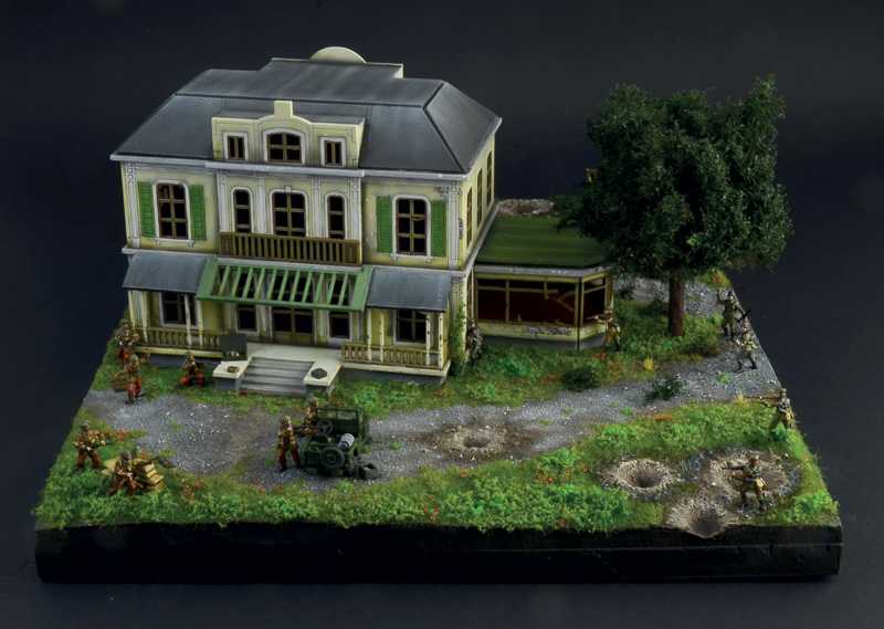 Model Kit diorama 6107 - Market Garden: Hotel Hartenstein (1:72)
